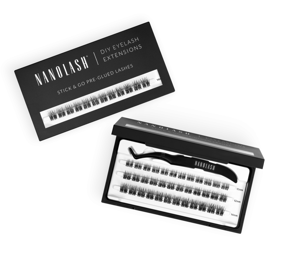 nanolash Cílios pré-colados para extensões em casa
